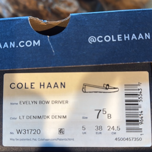Cole Haan denim loafers size 7 1/2 NWT - Picture 4 of 4